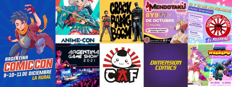 10 eventos anime populares en Argentina